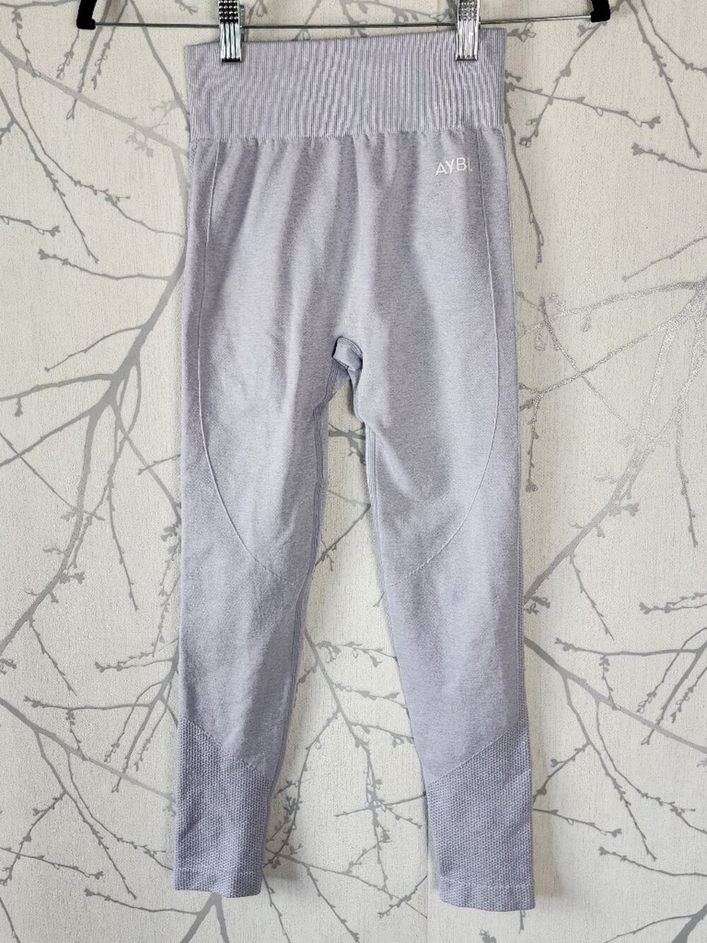 AYBL Silver Ice Blue High Waist Seamless 7/8 Leggings
